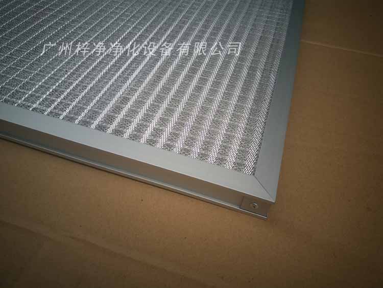 鋁網初效過濾器主要應用于耐酸堿、耐高溫場所。